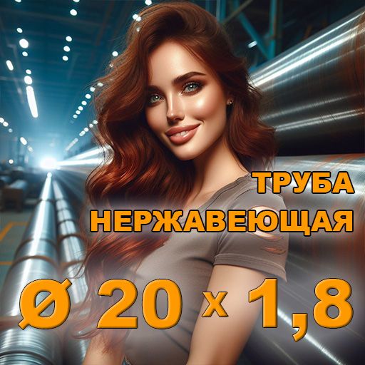 Труба нержавеющая диаметр 20х1,8
